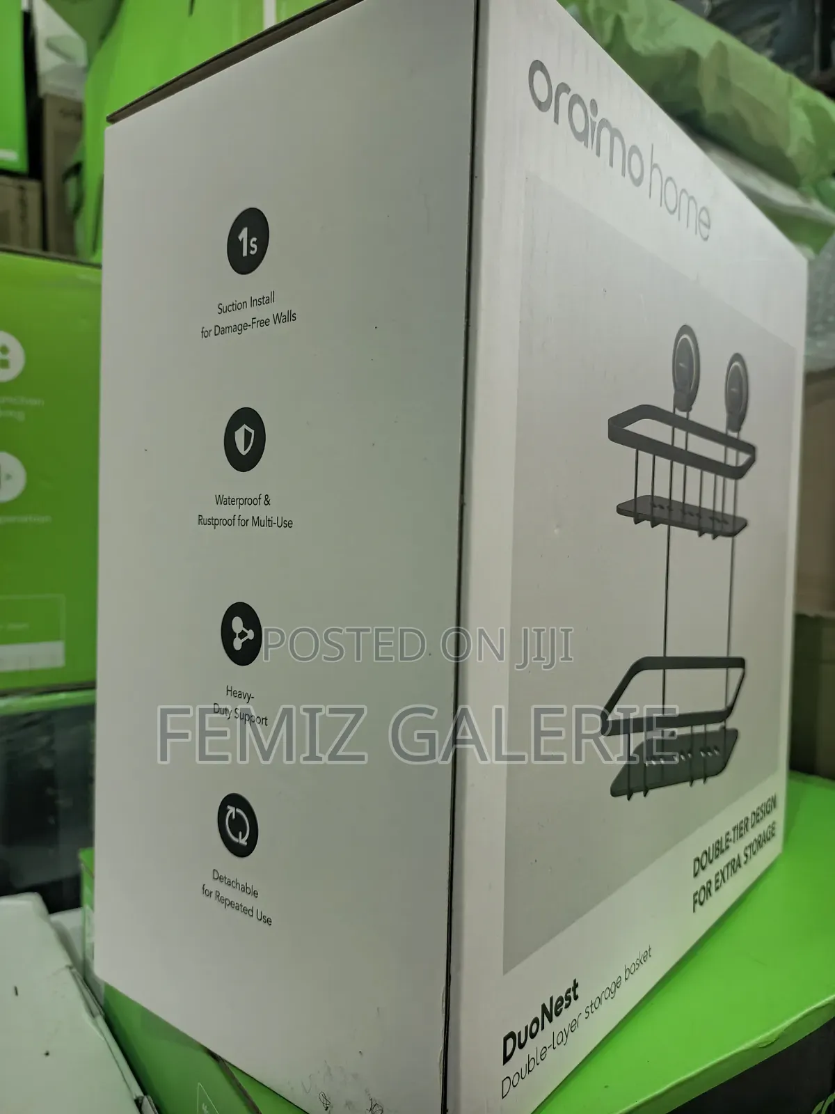 Oraimo Duonest Nail-free Double-tier Storage Basket