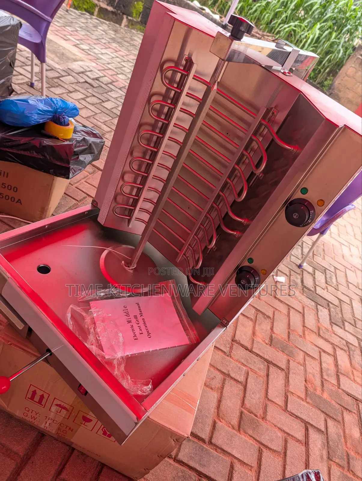 Electric Shawarma Grill Machine