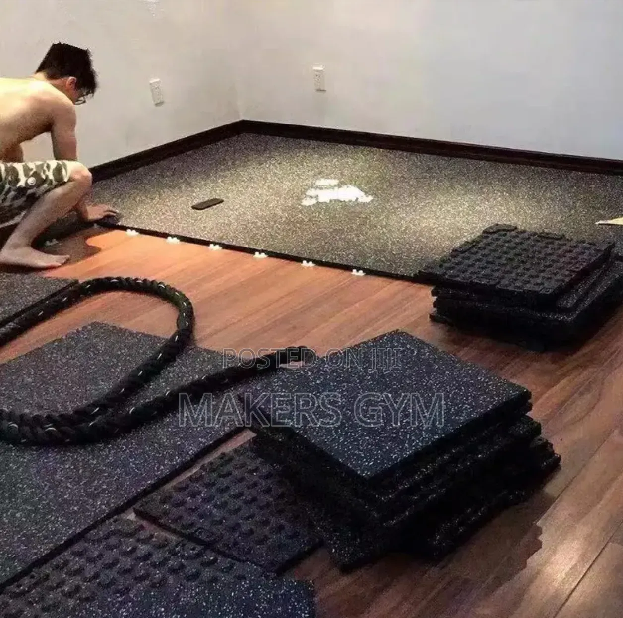 Gym /Fitness Floor Protection Mats.