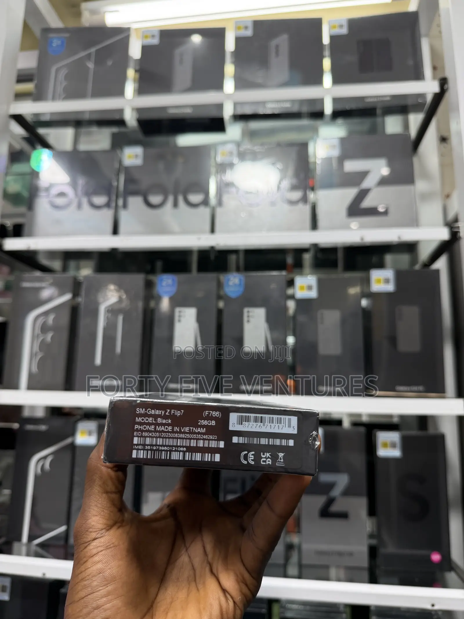 New Samsung Galaxy Z Flip7 256 GB Black