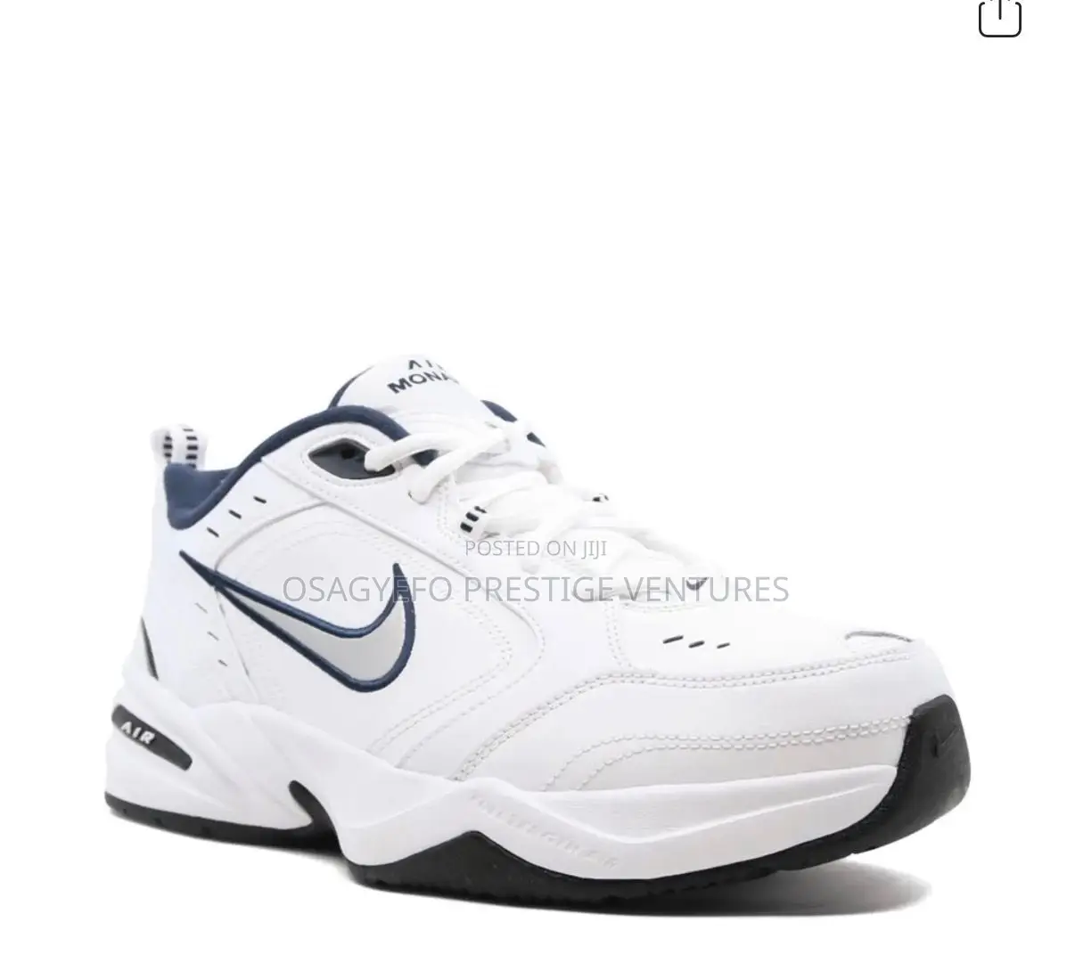 Quality Nike Air Monarch Iv – White/Navy
