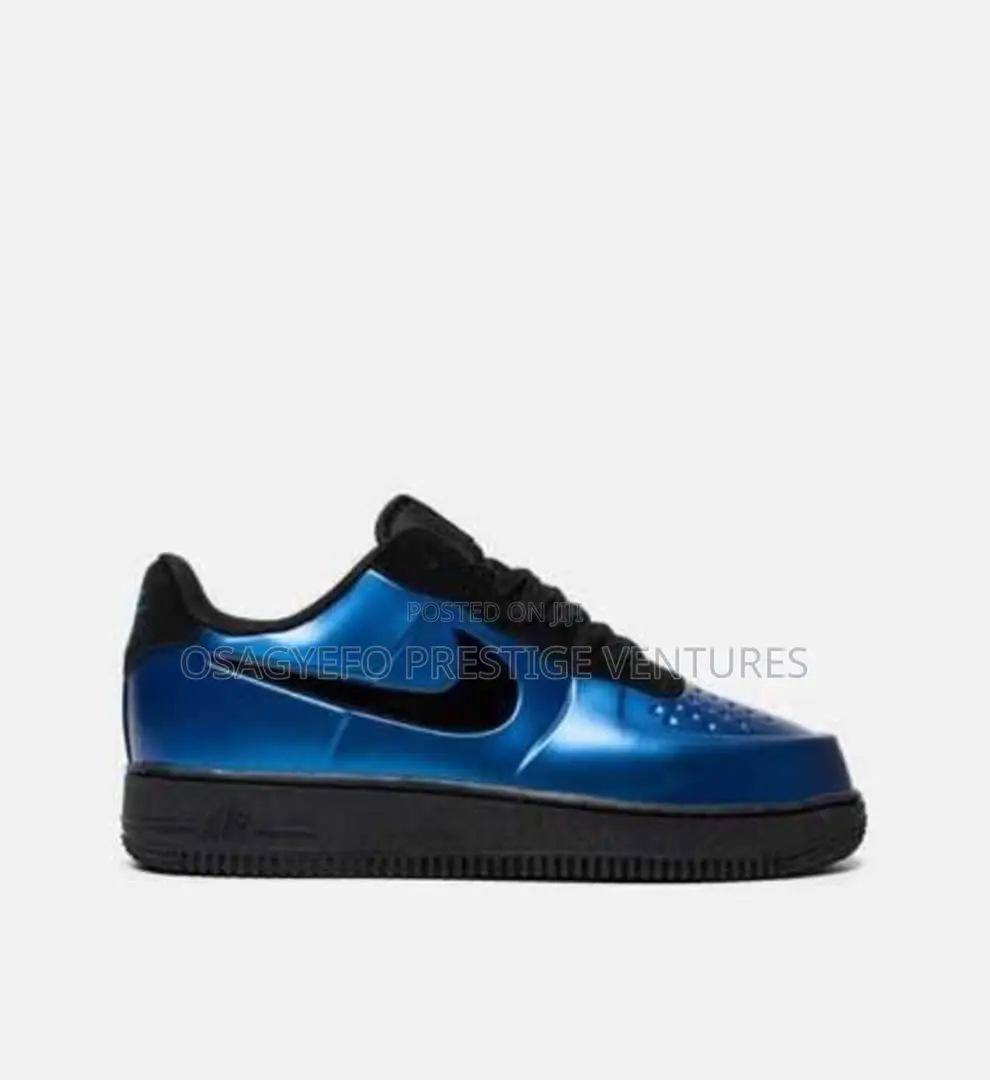 Nike Air Force 1 Low Metallic Blue/Black