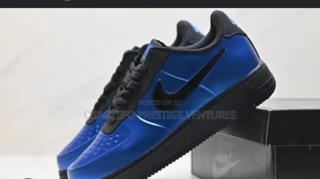 Nike Air Force 1 Low Metallic Blue/Black