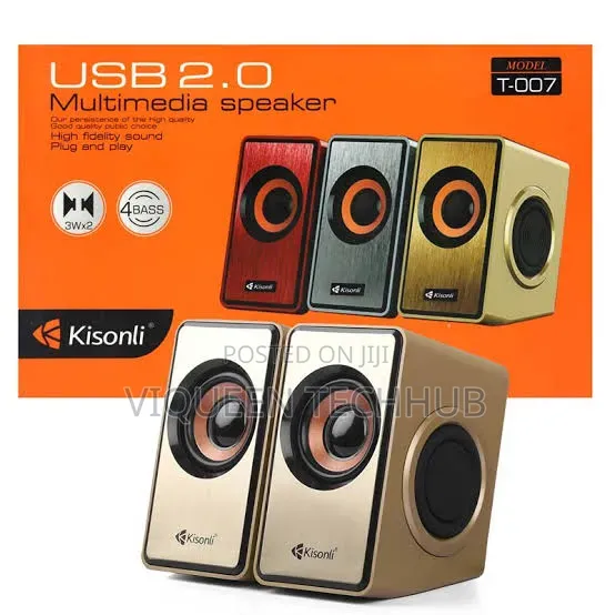 Kinsoli E T-007 Usb 2.0 Multimedia Speaker
