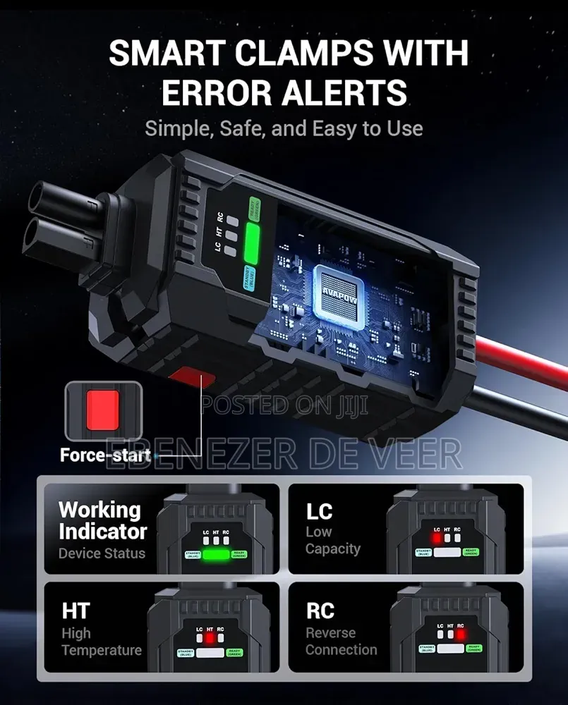 Avapow A68 Jump Starter 6000a