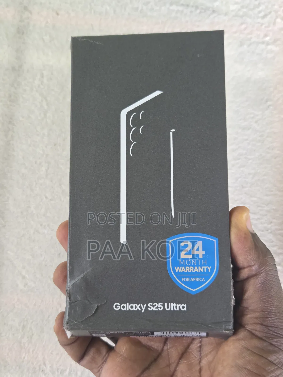 New Samsung Galaxy S25 Ultra 256 GB Black