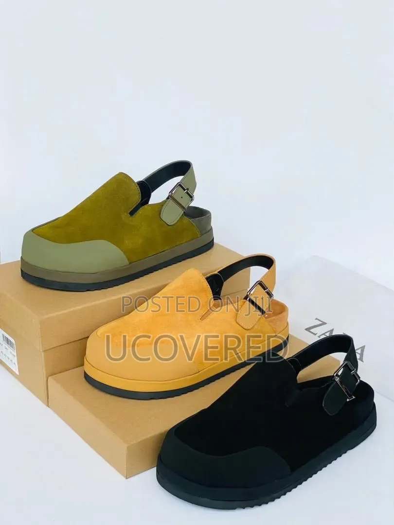 Zara Strapped Buckle Mules