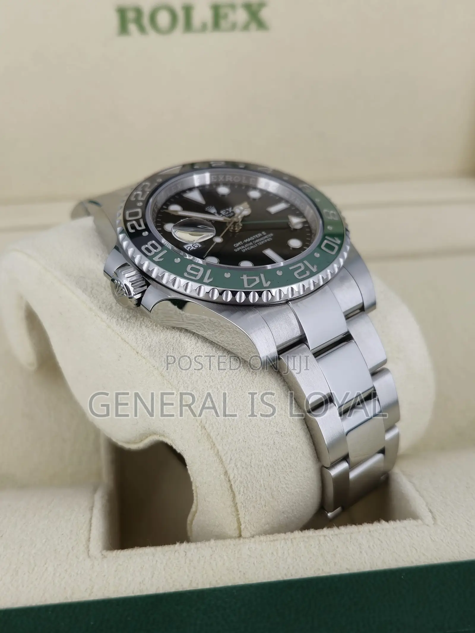 Rolex GMT Master Left Ii ‘Sprite’ Ref-126720vtnr Silver Automatic