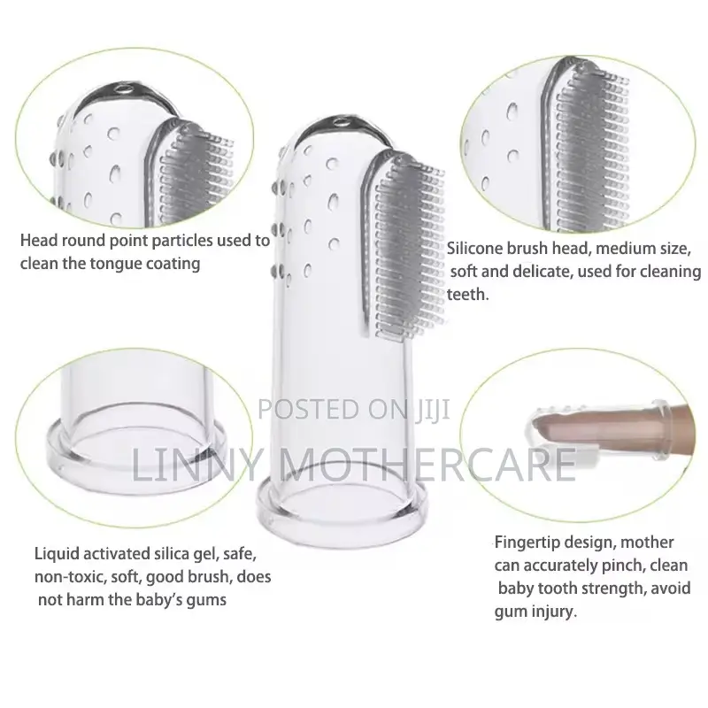 Baby Silicone Finger Toothbrush