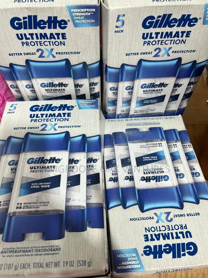 Gillette Cool Wave 5pcs 538g