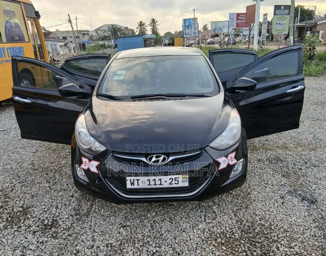 Hyundai Elantra 2013 Black