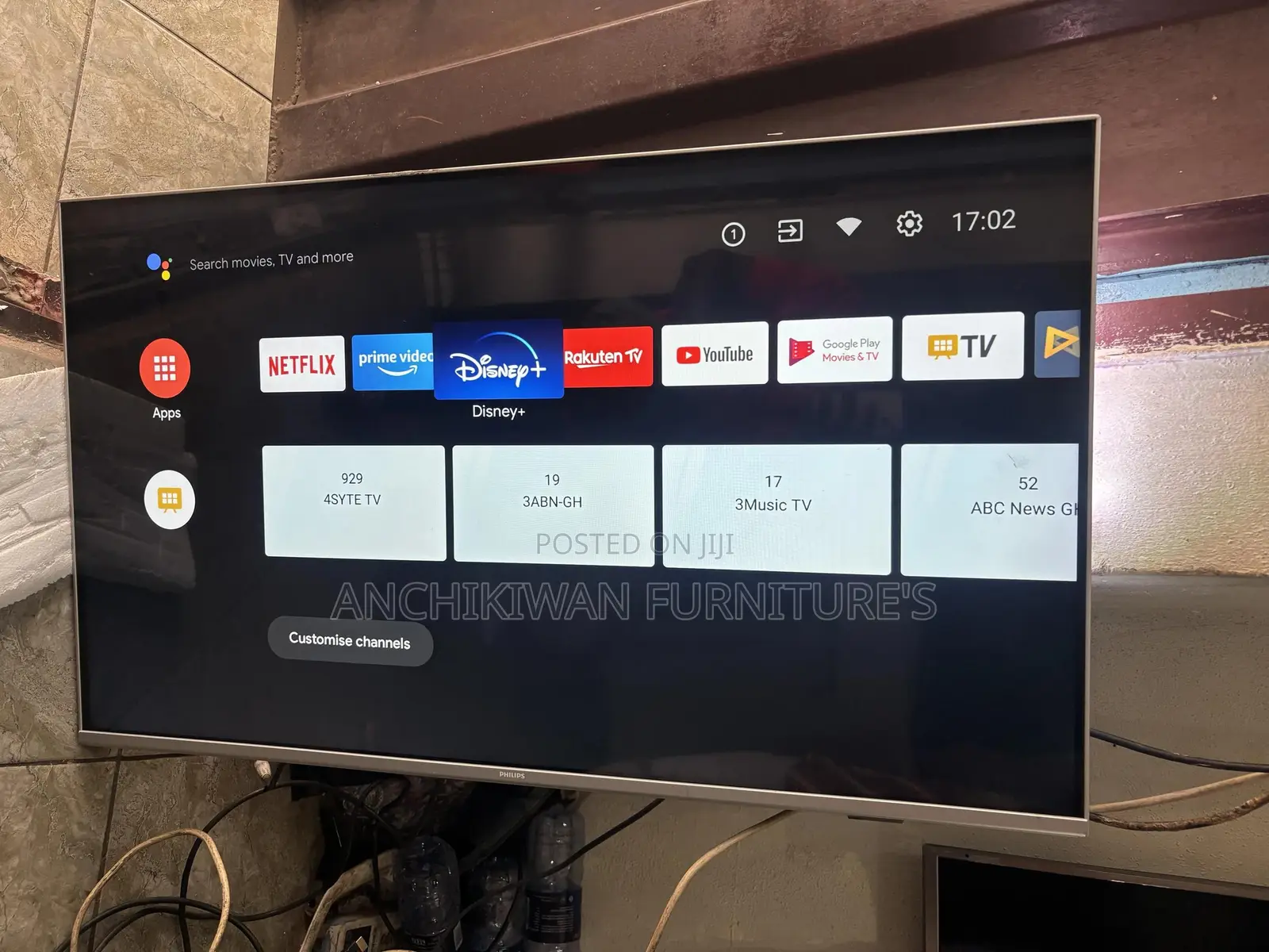 Philips Android 43 Inch HDR Tv (Payment on Delivery)
