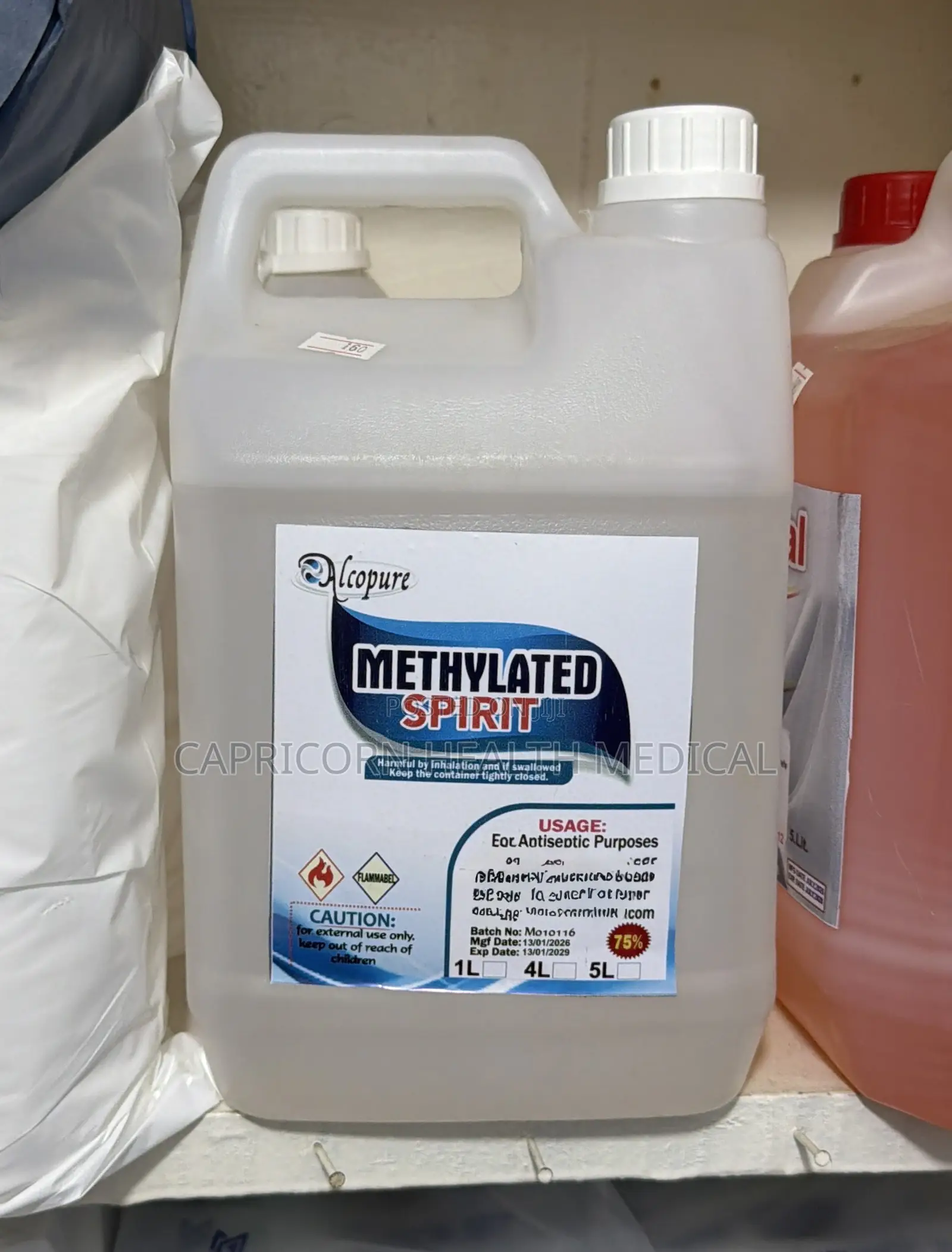 Methylated Spirit 4 Litres