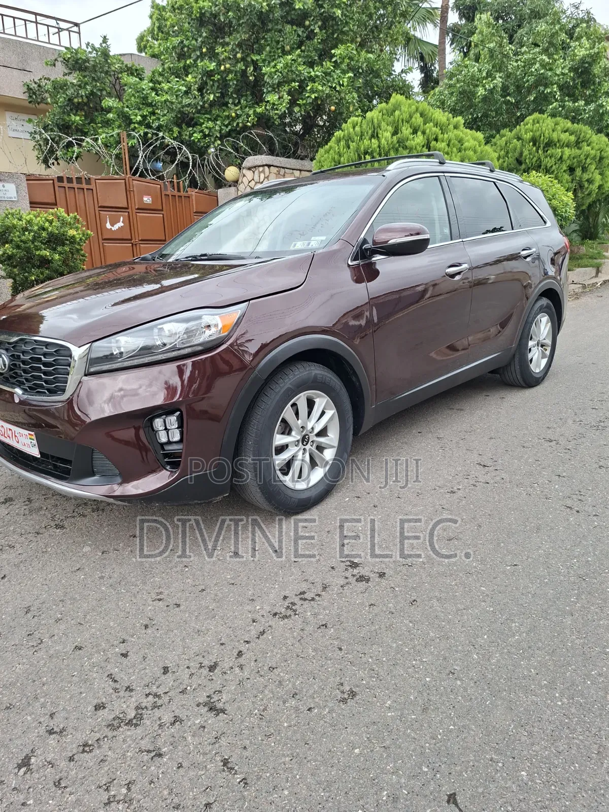 Kia Sorento 2019 Burgundy