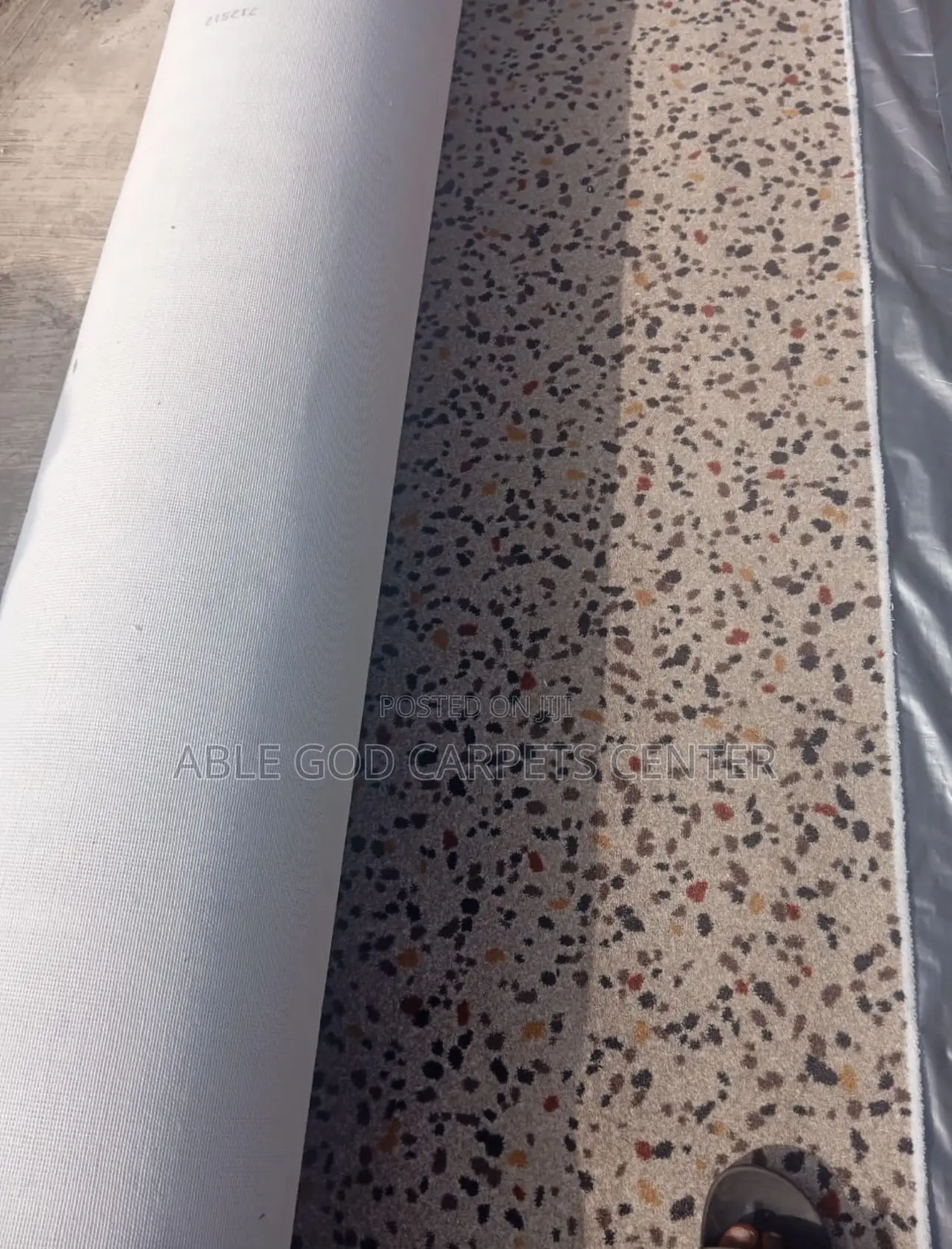 Heavy and Soft Brown Woolen Carpets With Designs