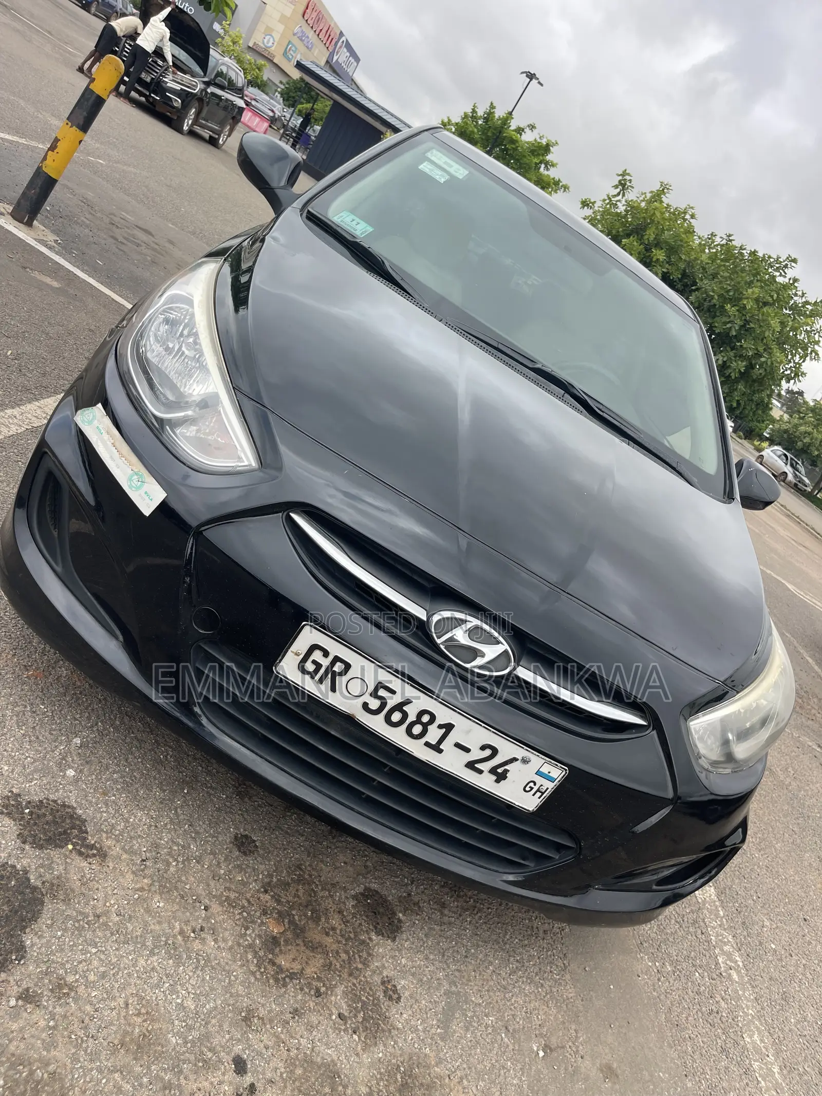 Hyundai Accent 2016 Black