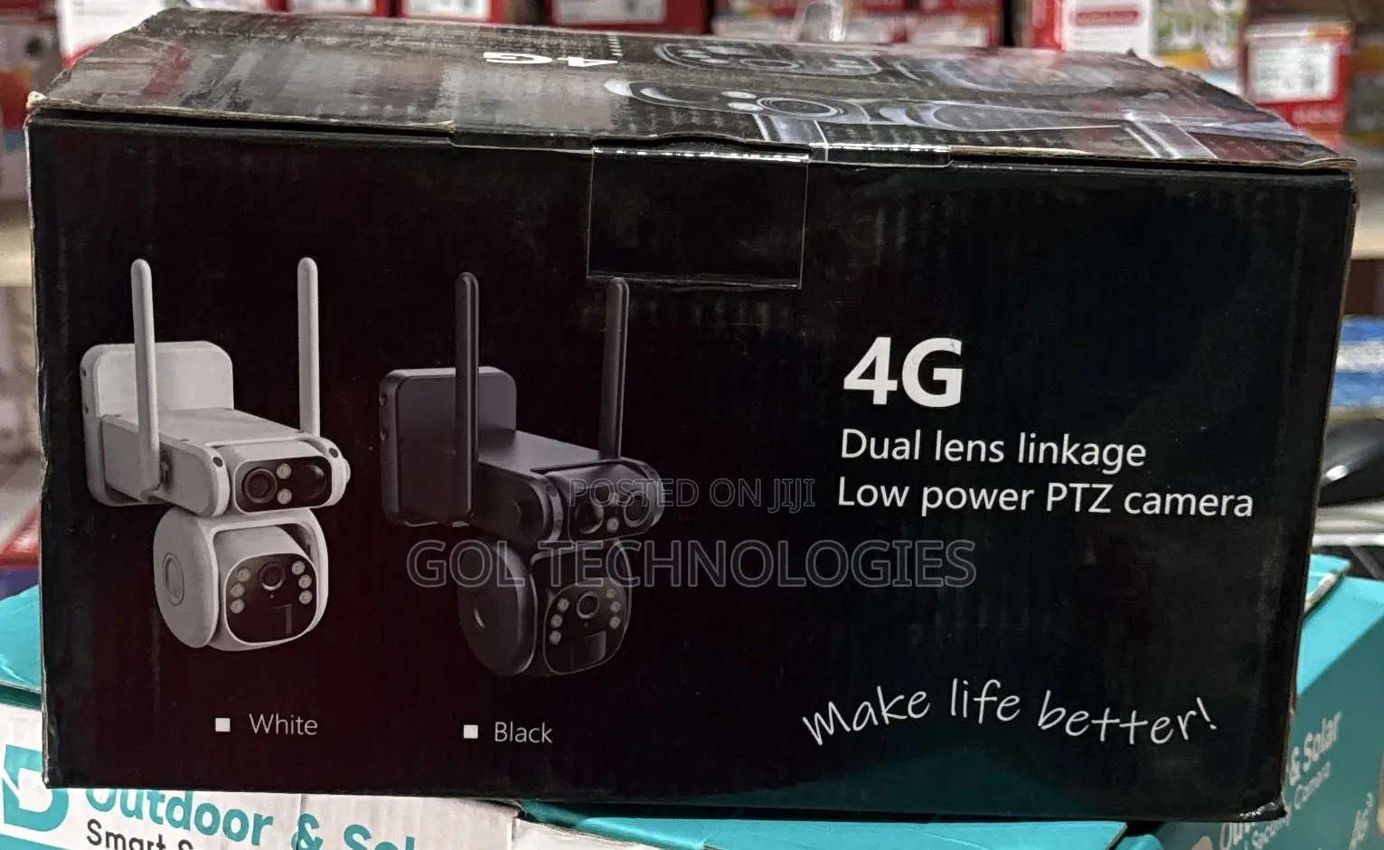 4g Dual Lens Linkage Low Power PTZ Camera Mt-Q12-4g