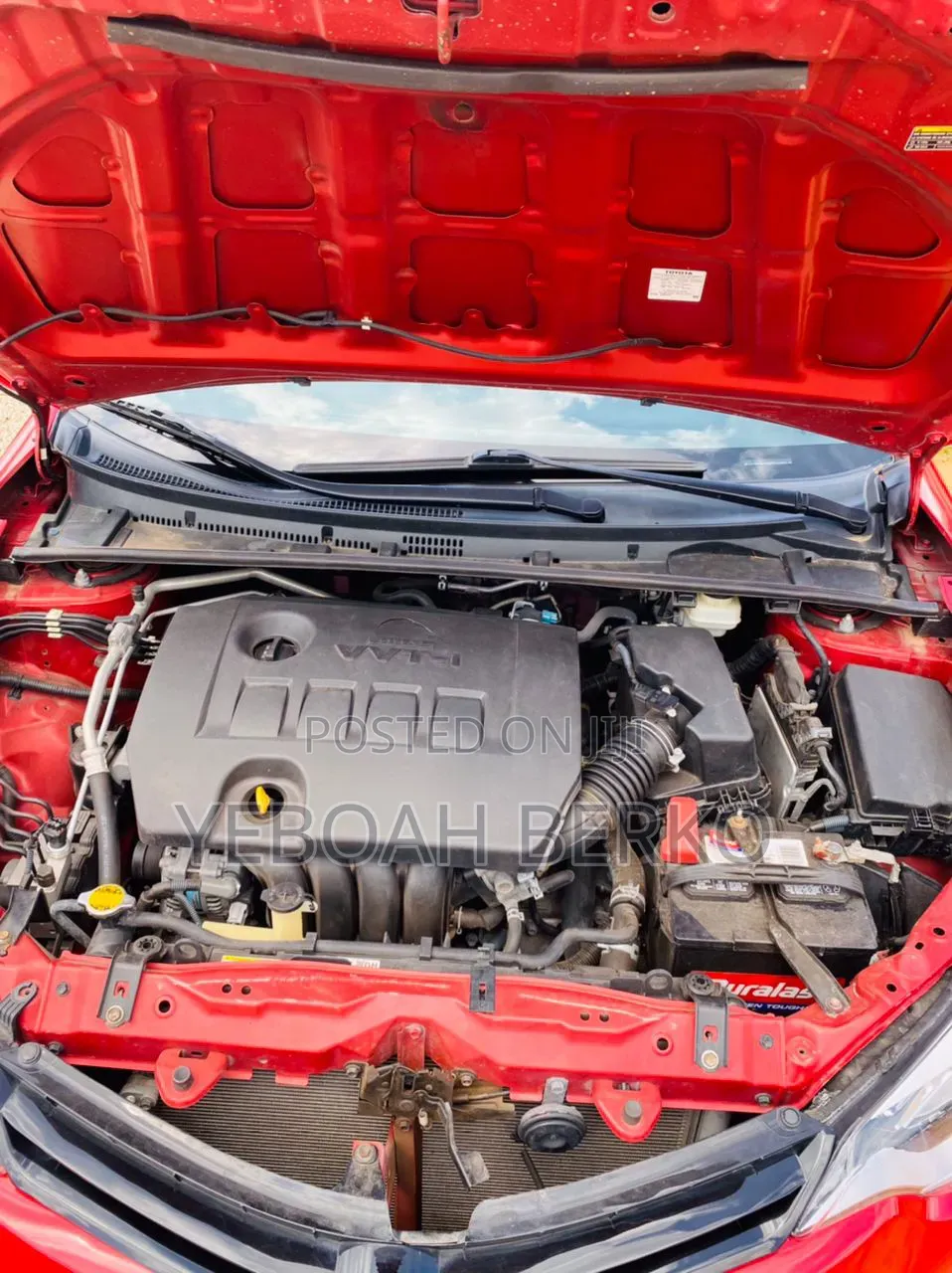Toyota Corolla 2016 Red