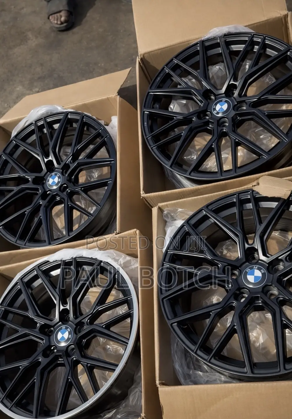 Black BMW Alloy Rims