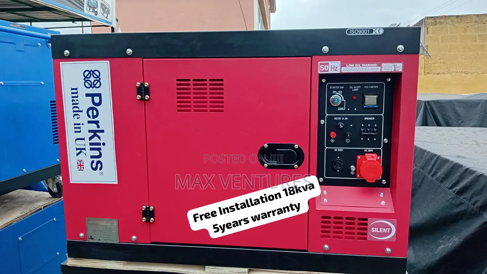 Heavy-Duty Perkins 18kva Diesel Generator – Reliable Power 18kva
