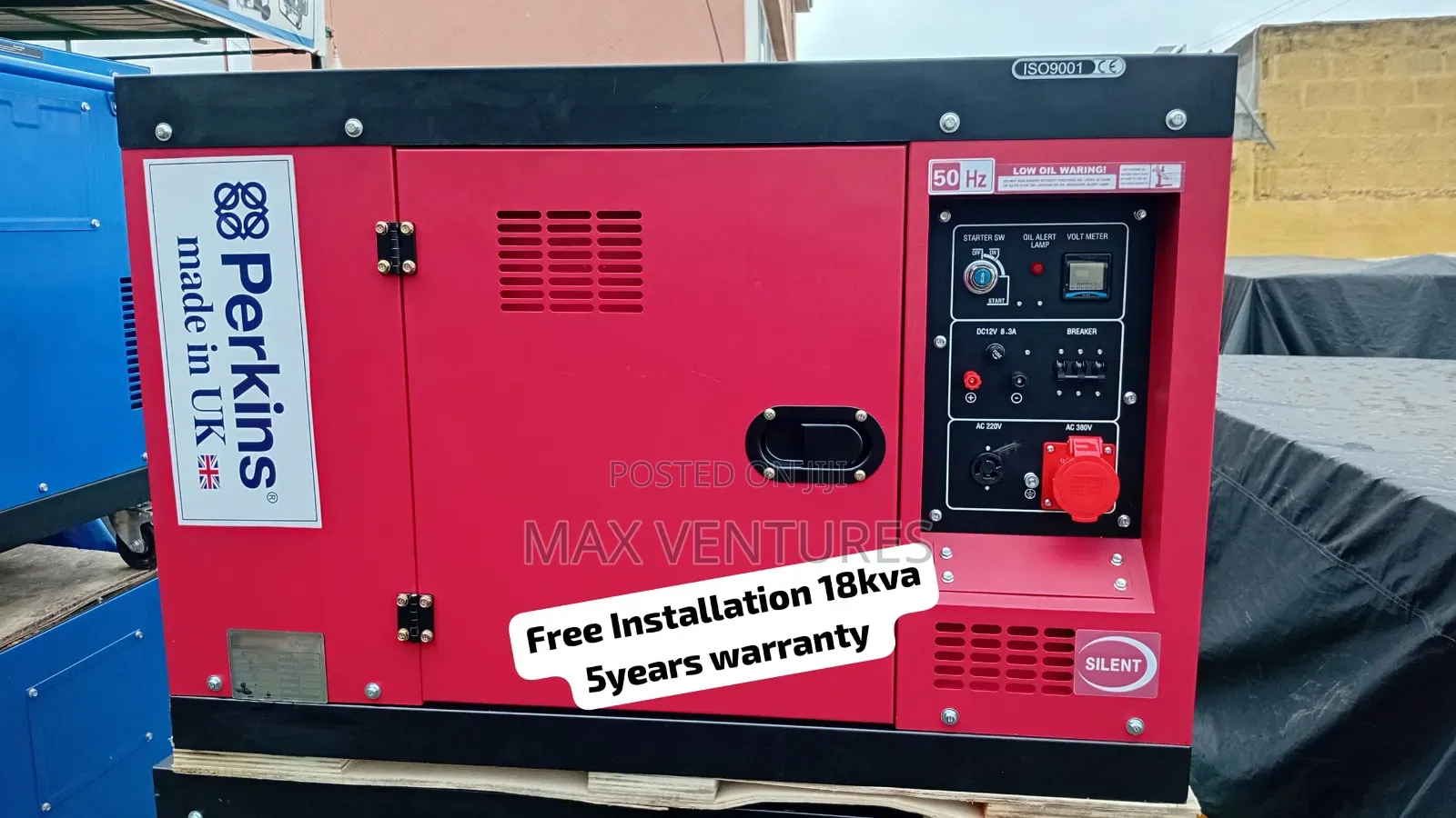 Heavy-Duty Perkins 18kva Diesel Generator – Reliable Power 18kva