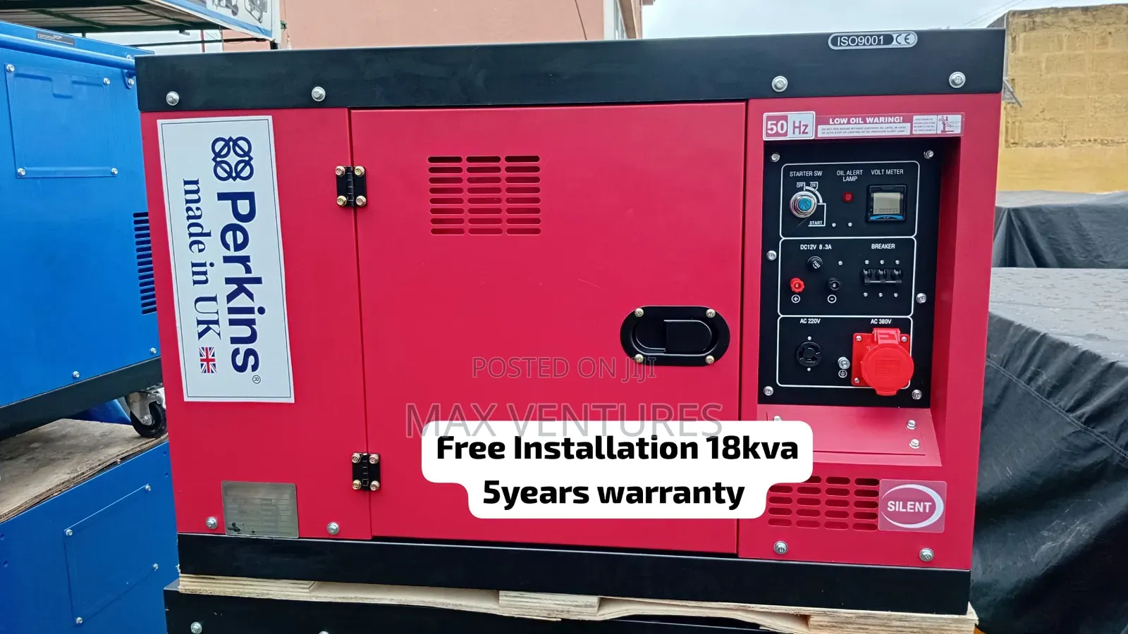 High-Performance Perkins 18kva Diesel Generator – Available Now