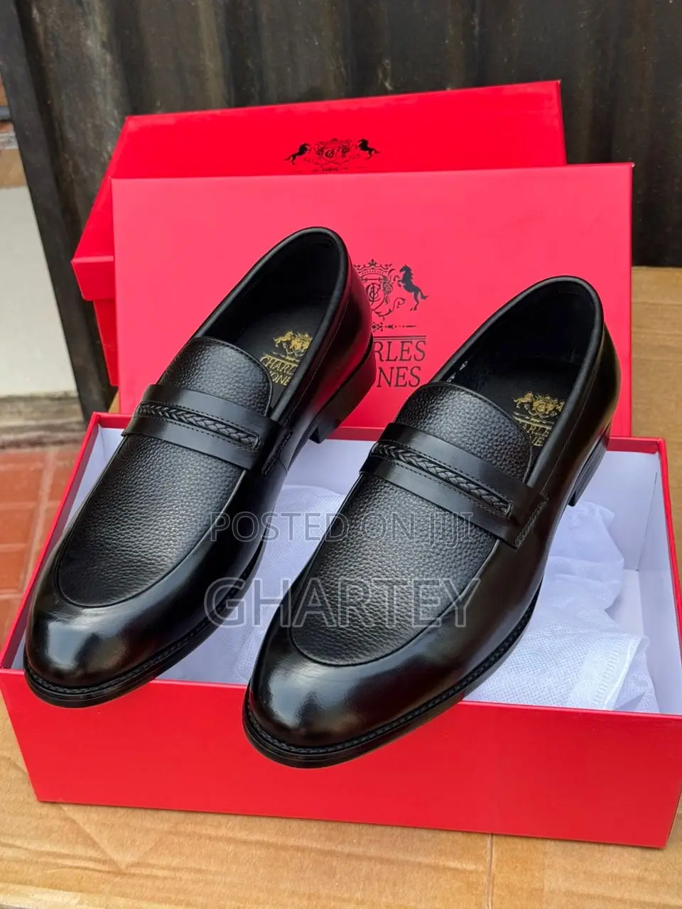Charles Jones High Quality Leather Men’S Shoes Perfect for Anyoccasion