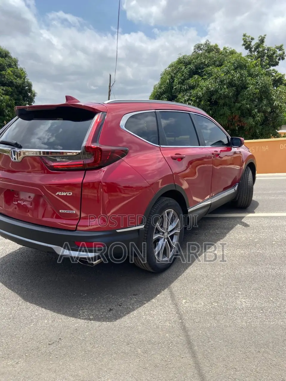 Honda CR-V Touring 2021 Burgundy