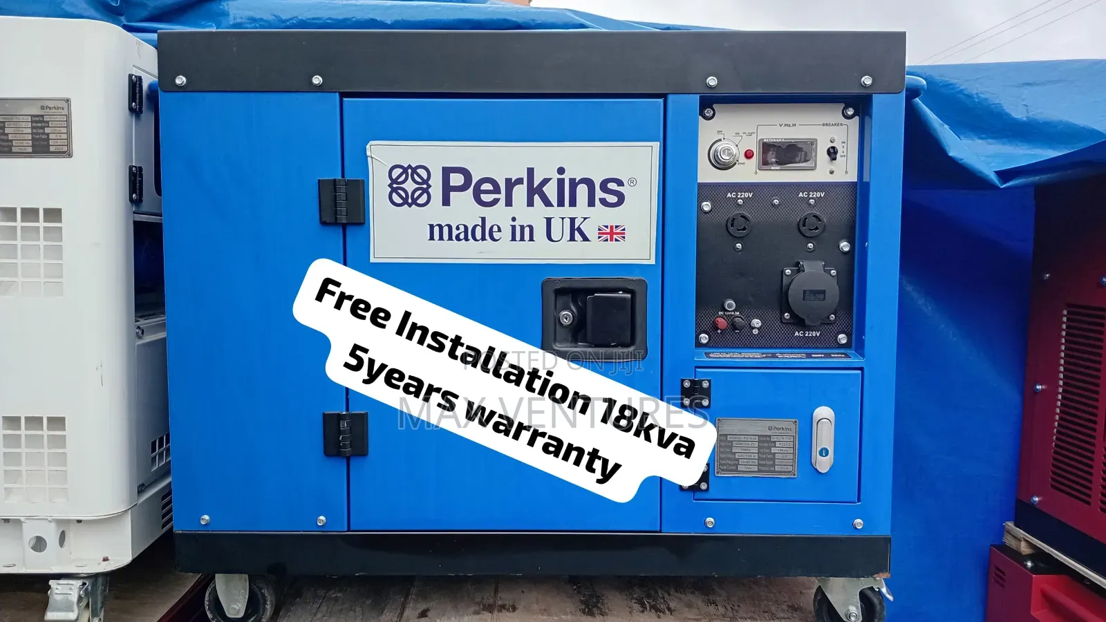 Heavy-Duty Perkins 18kva Generator – Long-Lasting Performance