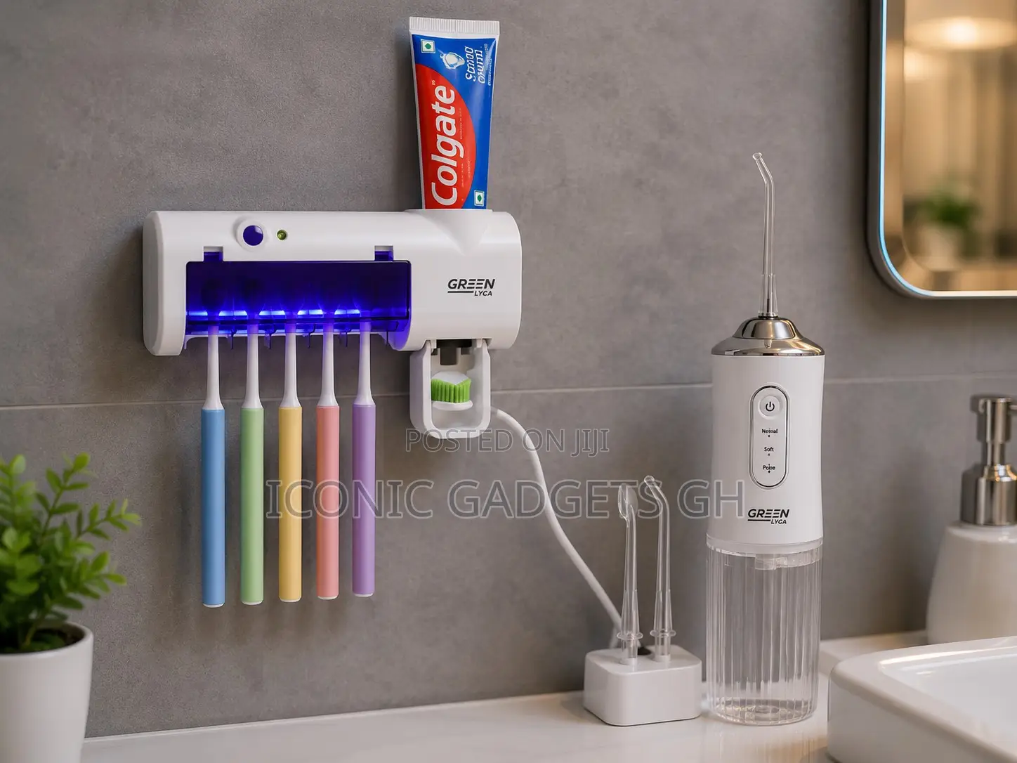 Dental Care Combo – Sterilizer + Sonic Toothbrush + Oral Irrigator