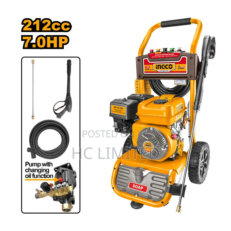 Ingco Gasoline Pressure Washer - Ghpw2103