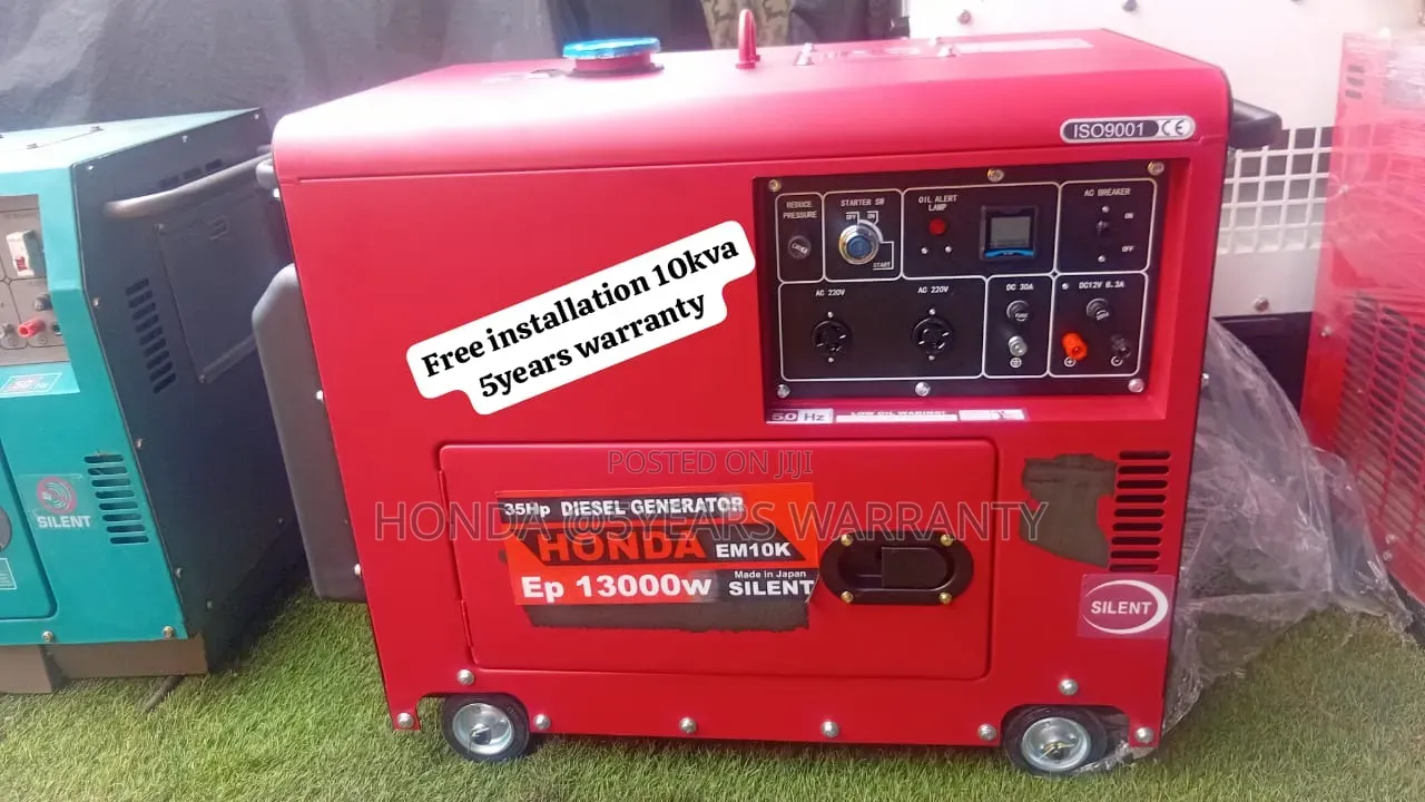 Honda 10kva – Silent Performance, Maximum Power! 10kva