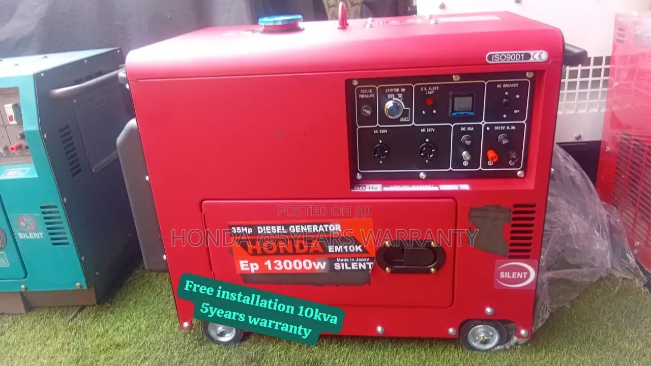 Heavy-Duty Honda 10kva Petrol Generator – Built to Last! 10kva