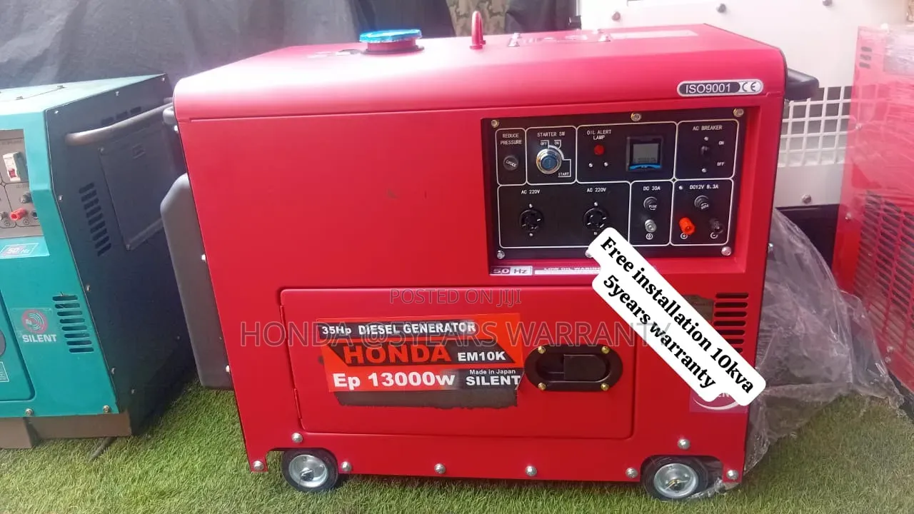 Keep Your Business Running With the Trusted Honda 10kva