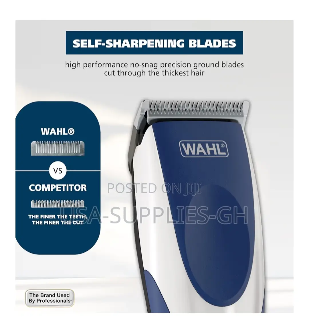 Wahl Color Pro Cordless Rechargeable Hair Clipper Trimmer From Usa