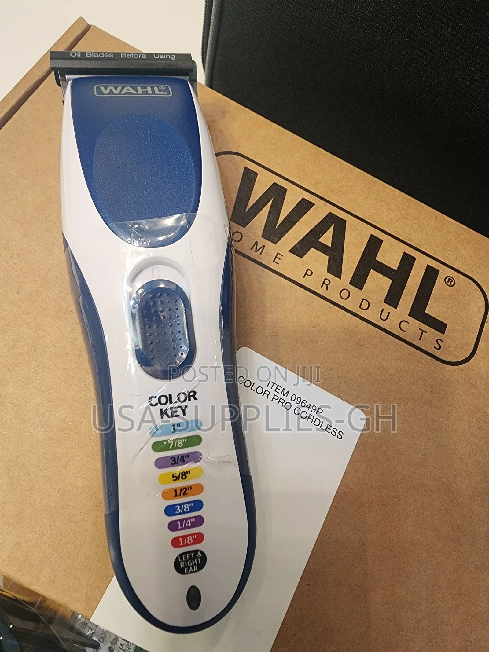 Wahl Color Pro Cordless Rechargeable Hair Clipper Trimmer From Usa