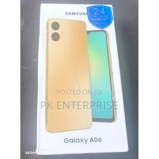 New Samsung Galaxy A06 64 GB Black