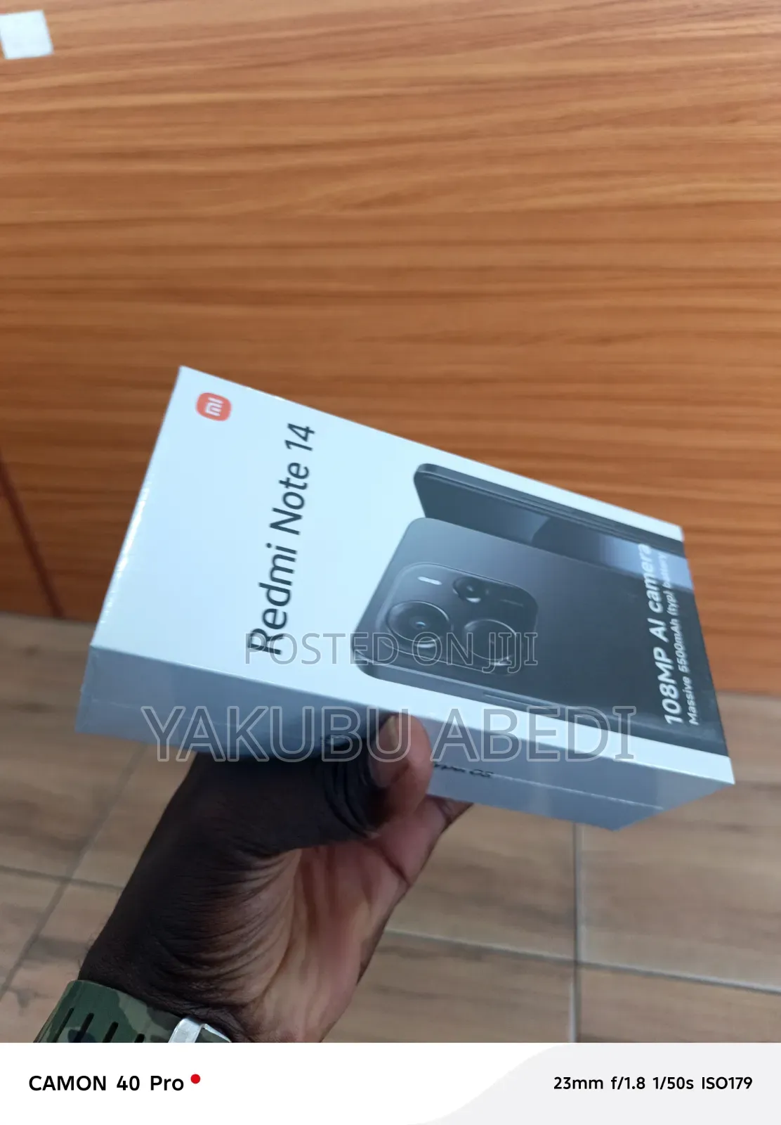New Xiaomi Redmi Note 14 4G 128 GB Black