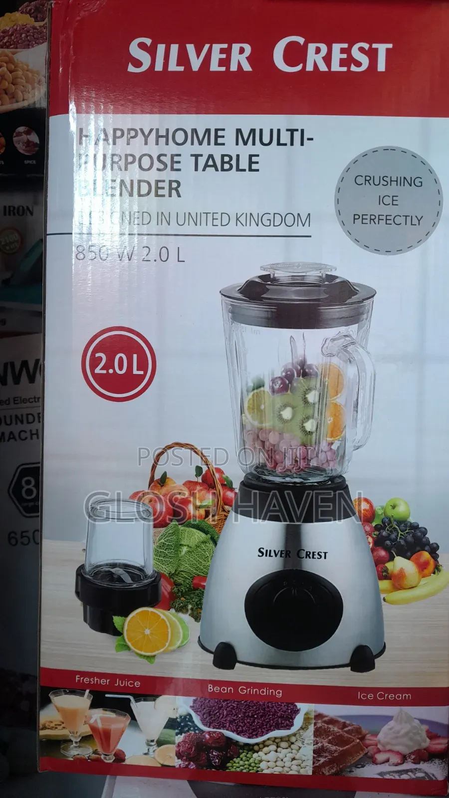 2l Glass Blender
