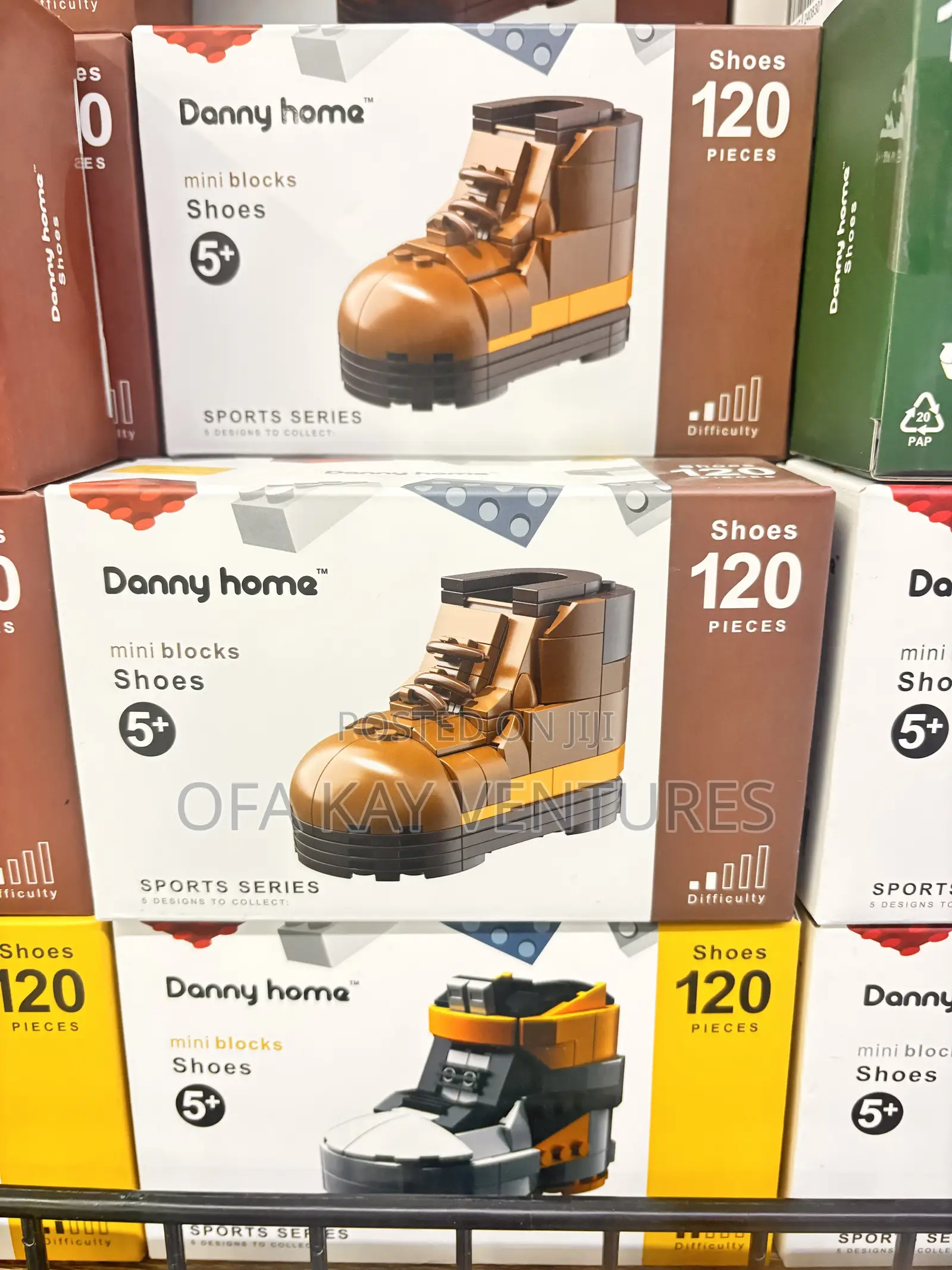 120 Mini Blocks Lego Shoe Game