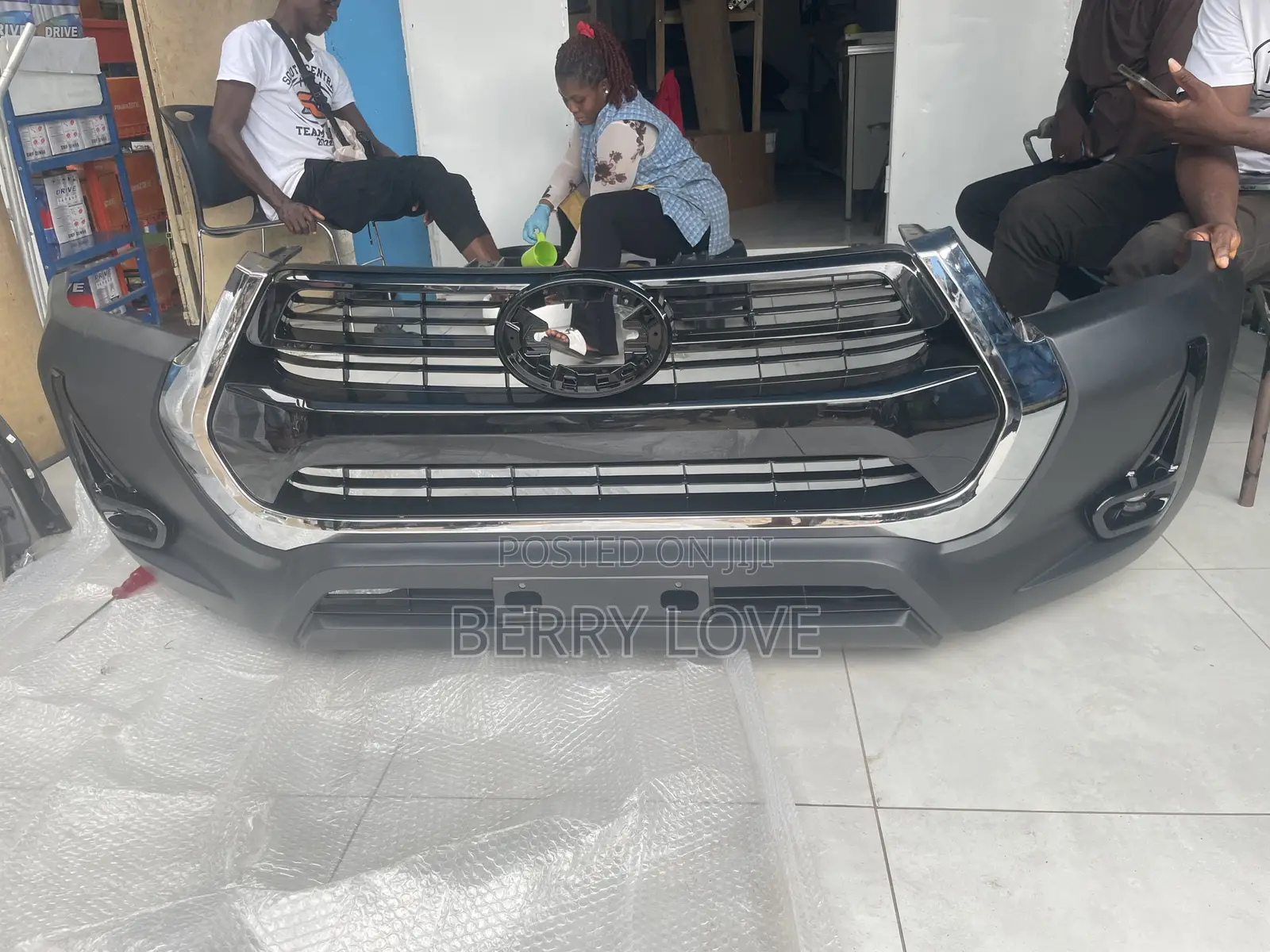 2018-2020 Complete Front Bumper for Toyota Hilux