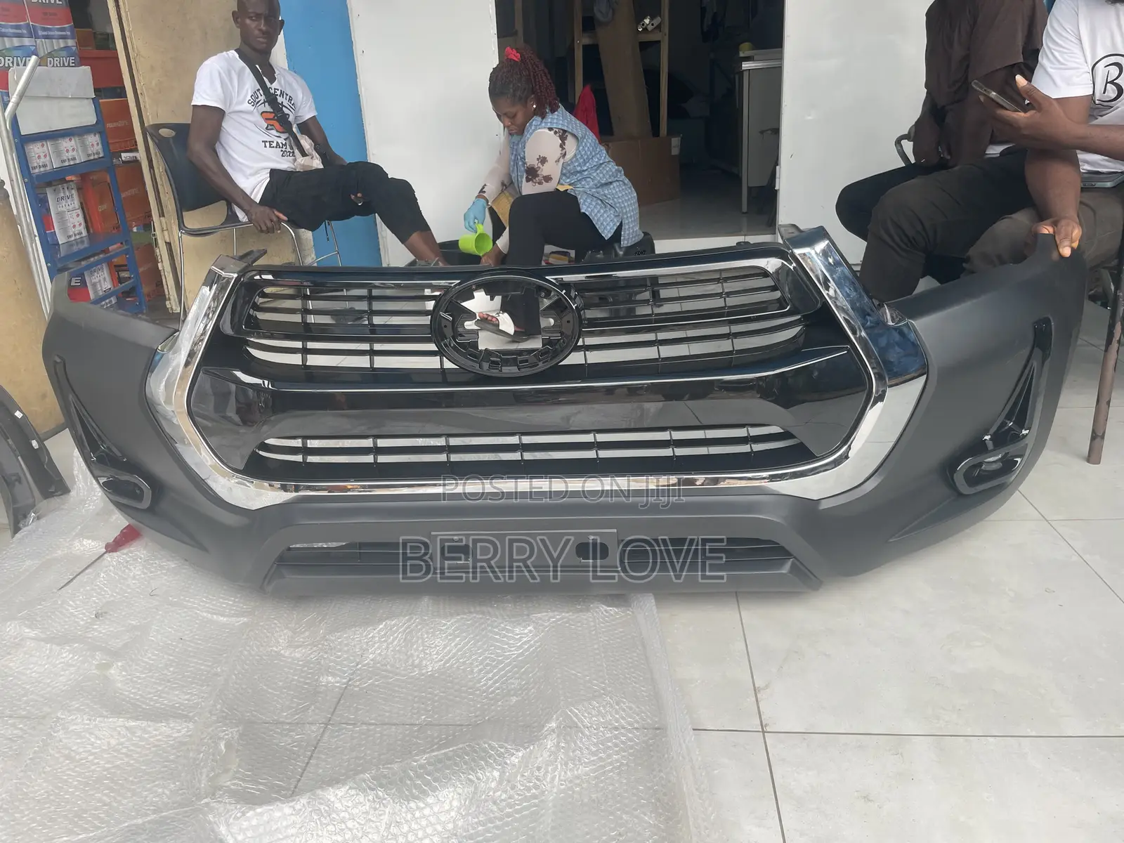 2018-2020 Complete Front Bumper for Toyota Hilux