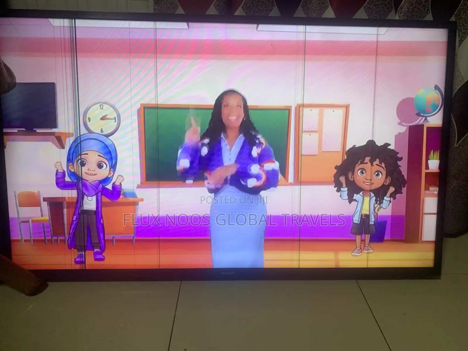 Original 43 Inch Samsung Tv. Screen Delays Before Coming
