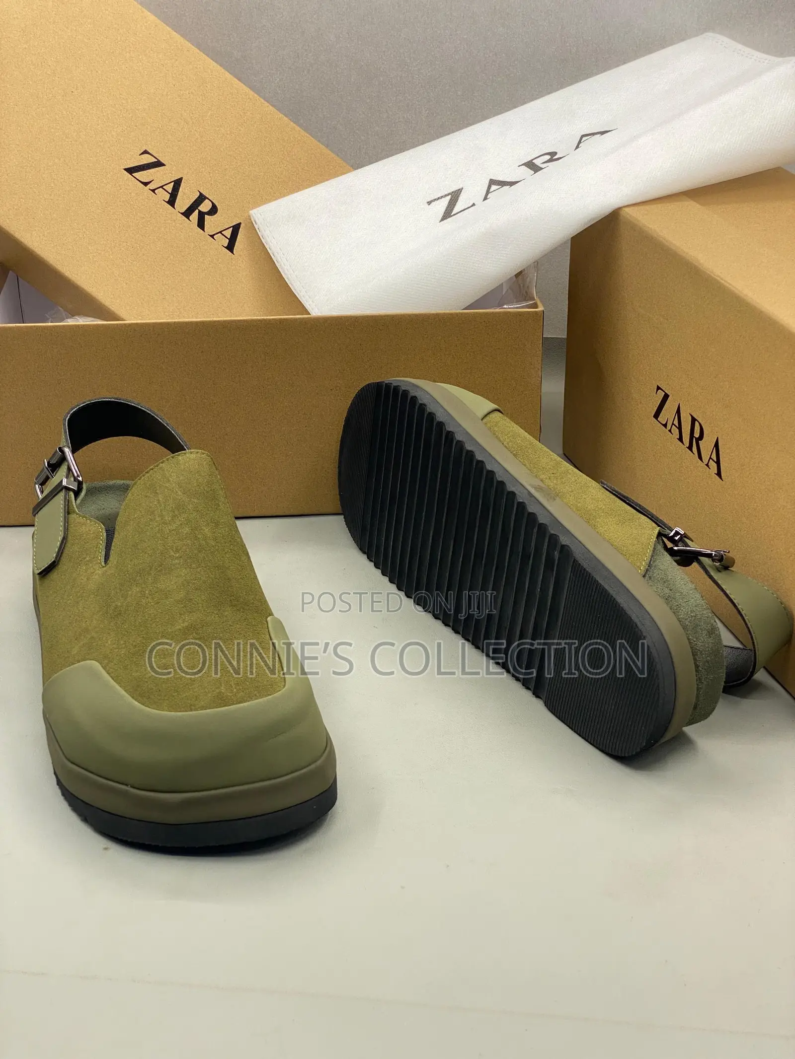 Zara Sling-Back Clogs