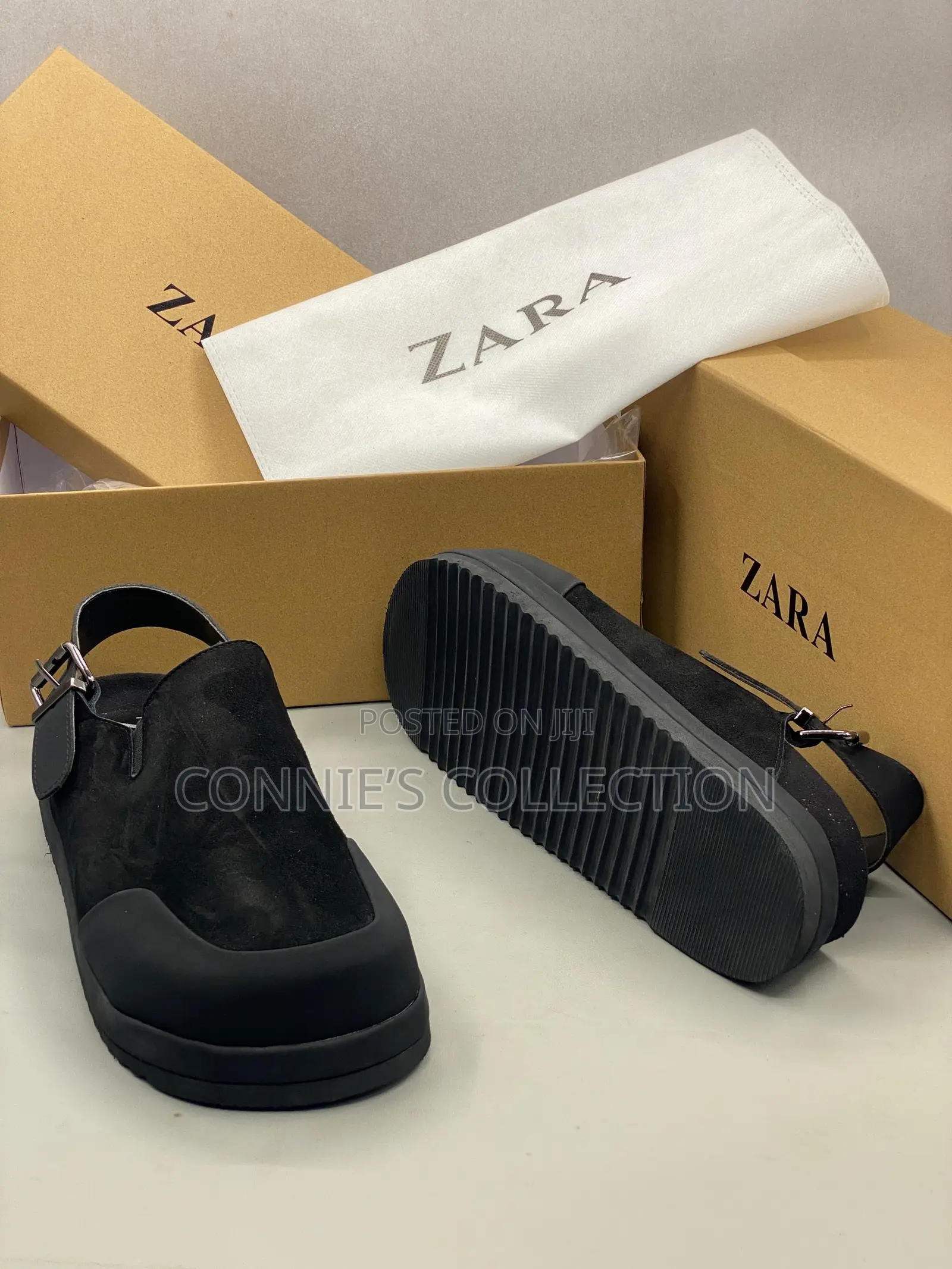 Zara Sling-Back Clogs