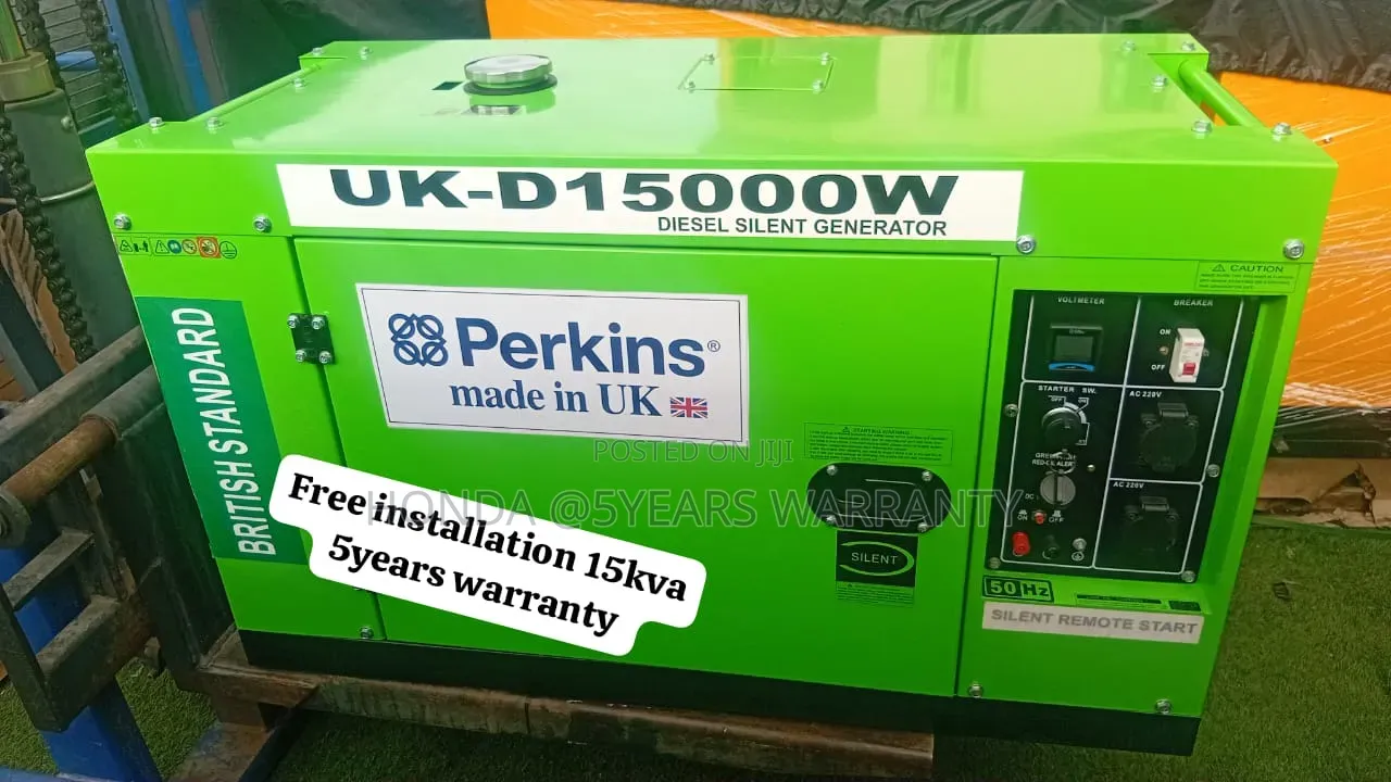 Generator Available Now!
Keep Your Home Business 15kva