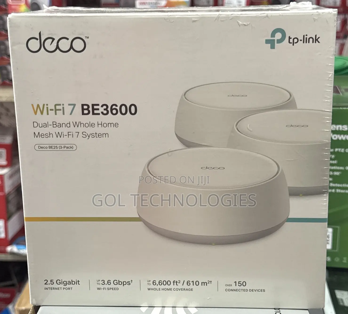 Tp-Link Deco Wifi 7 Be3600 Deco Be25(3-Pack)