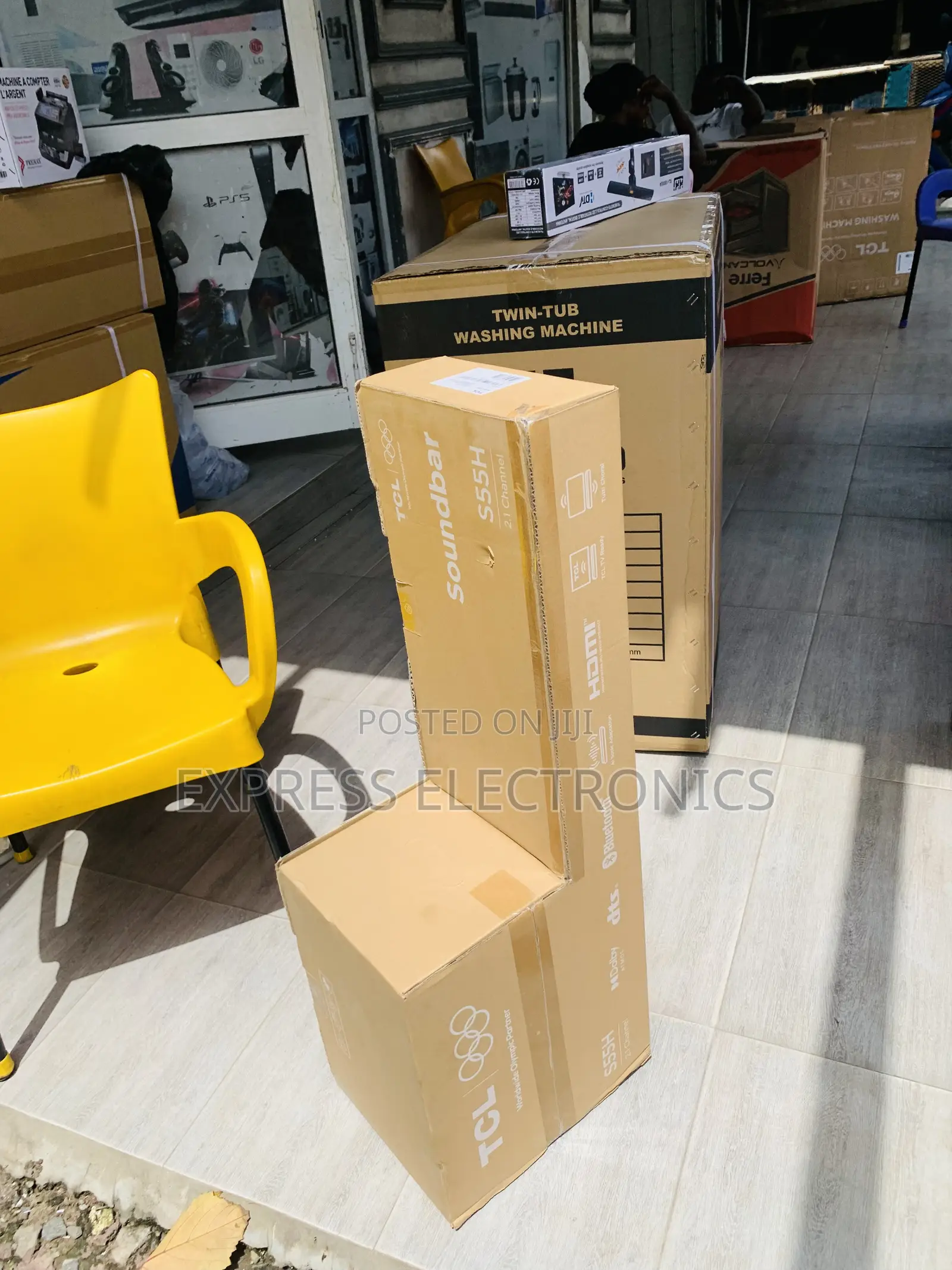 Lovely New Black TCL S55h 2.1ch Pro Super Bass Soundbar S Series