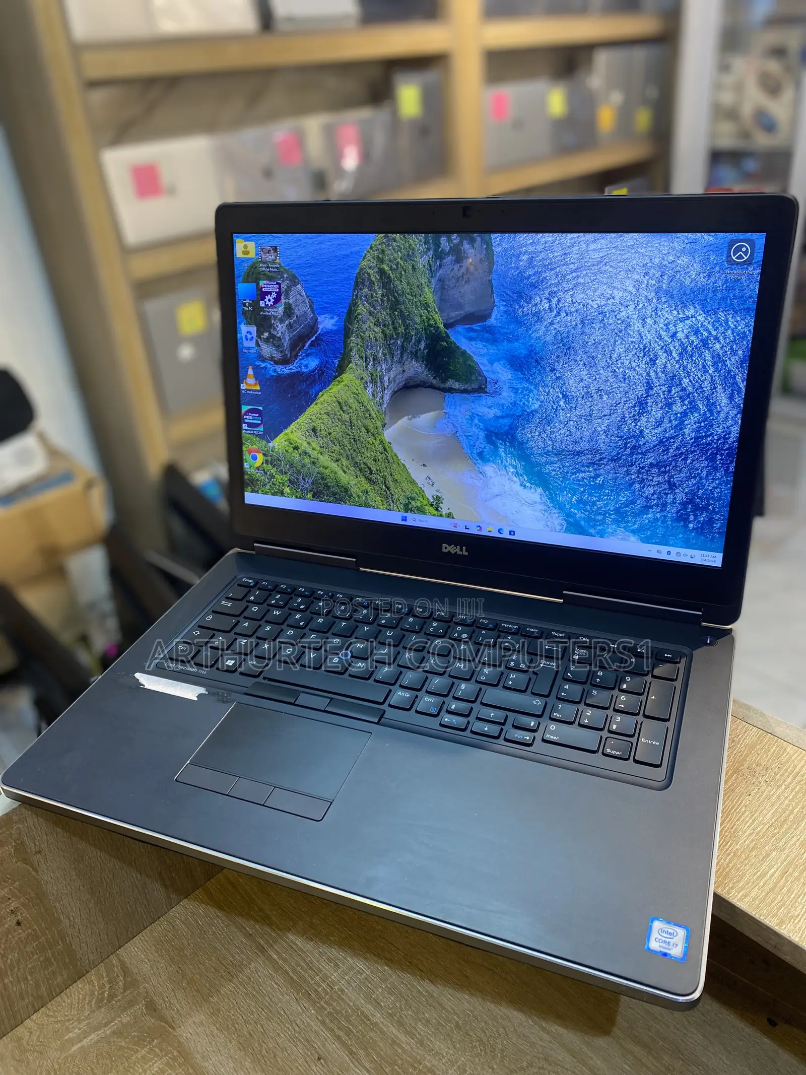 Laptop Dell Precision 7710 16GB Intel Core i7 HDD+SSD 256GB