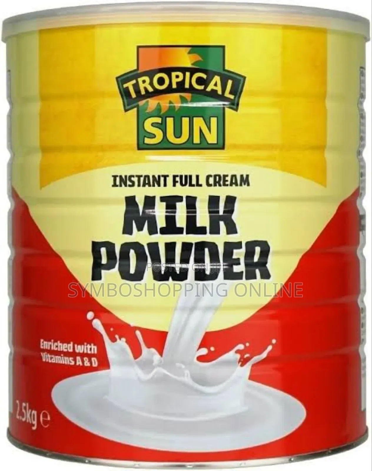 Tropical Sun Instant Full Cream Milk Powder (2.5 Kg)